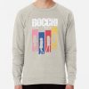 ssrcolightweight sweatshirtmensoatmeal heatherfrontsquare productx1000 bgf8f8f8 32 - Bocchi The Rock Store