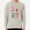ssrcolightweight sweatshirtmensoatmeal heatherfrontsquare productx1000 bgf8f8f8 4 - Bocchi The Rock Store