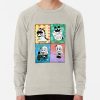 ssrcolightweight sweatshirtmensoatmeal heatherfrontsquare productx1000 bgf8f8f8 51 - Bocchi The Rock Store