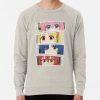 ssrcolightweight sweatshirtmensoatmeal heatherfrontsquare productx1000 bgf8f8f8 7 - Bocchi The Rock Store